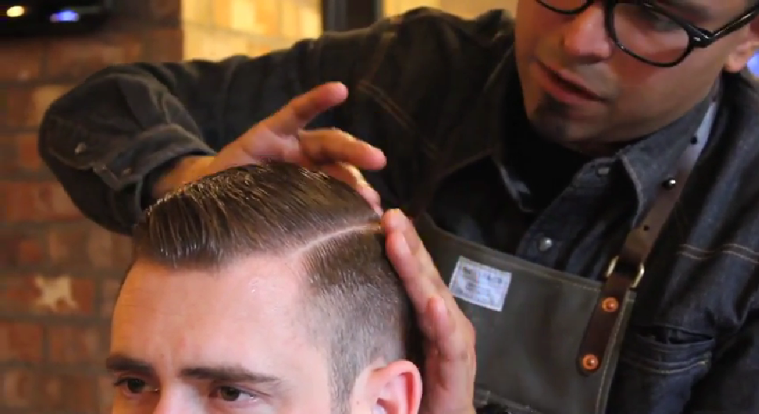 Men's Comb Over Haircut - Finishing Touches Part 7