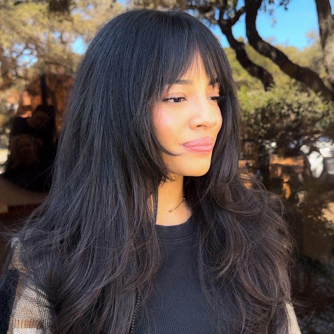Rae | Razored Wispy Face Framing Layers with Bangs – Jatai