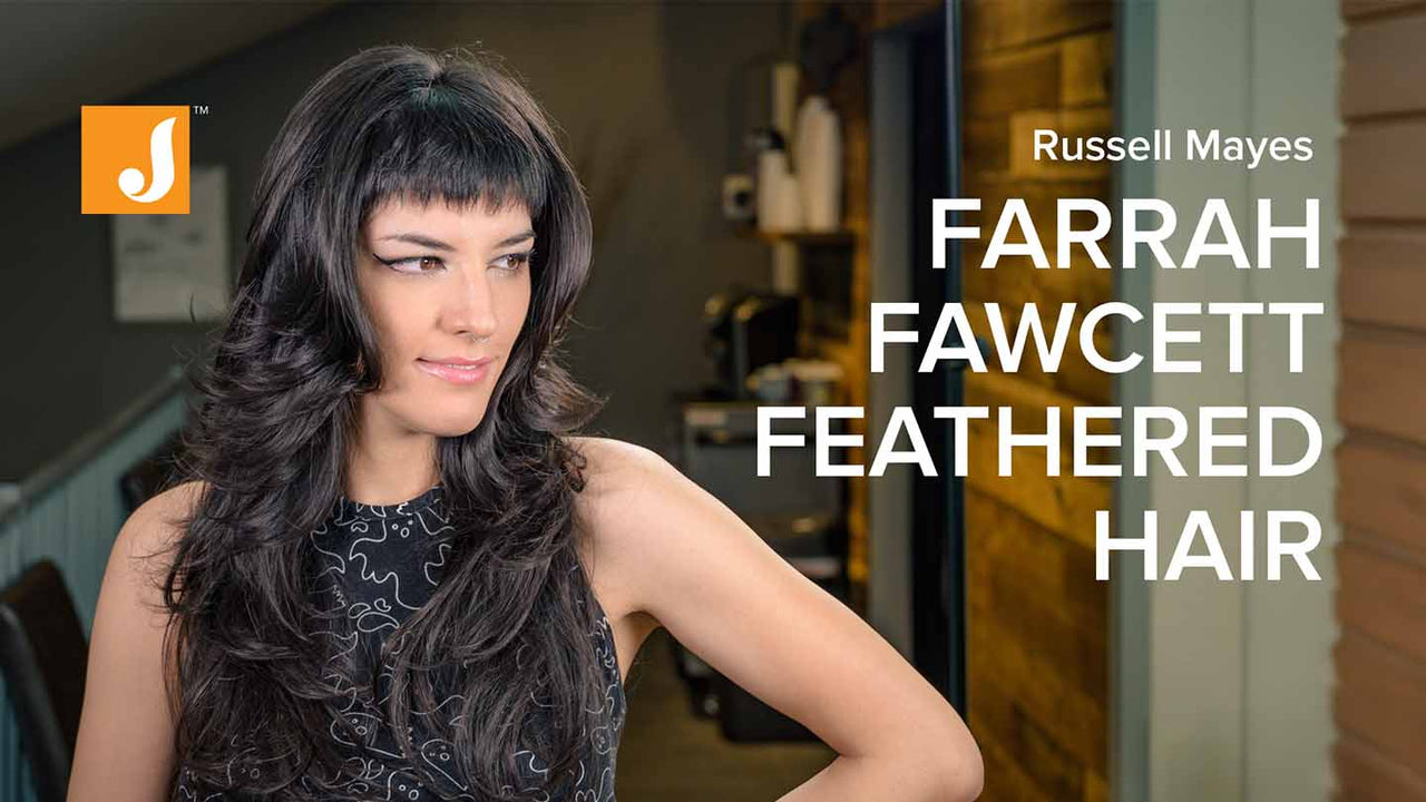 Farrah Fawcett Feathered Hair