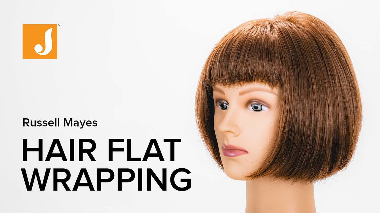 Flat Dry Wrap Hair