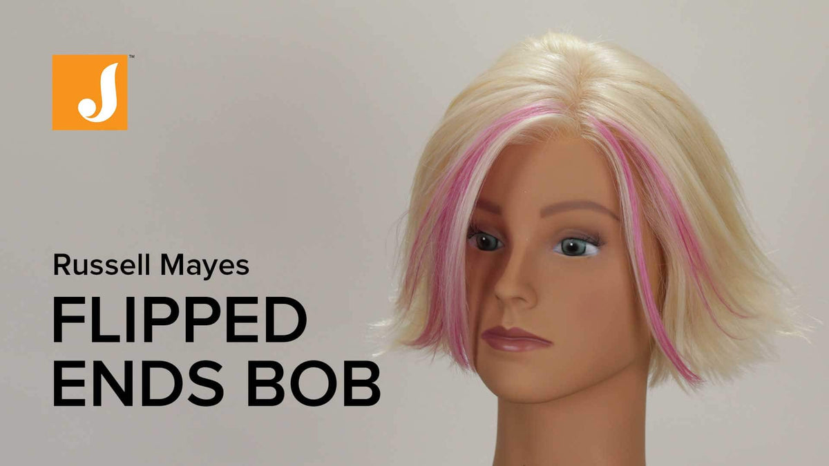 Bob with Flipped Out Ends
