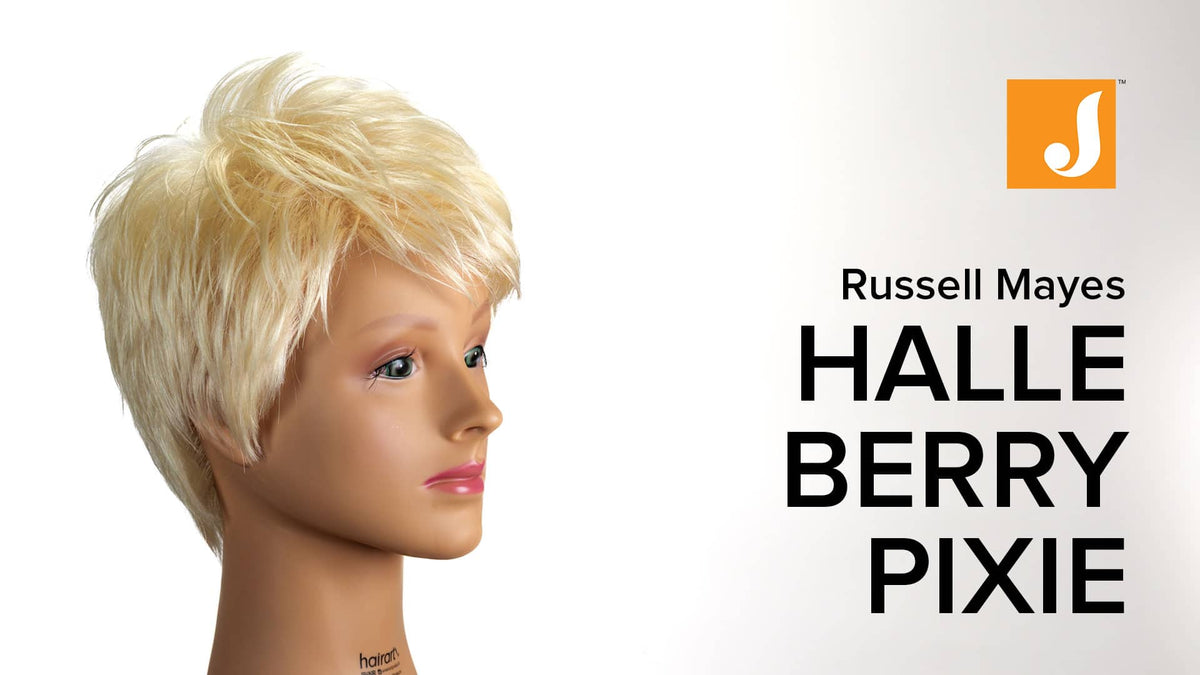 halle berry pixie haircut tutorial