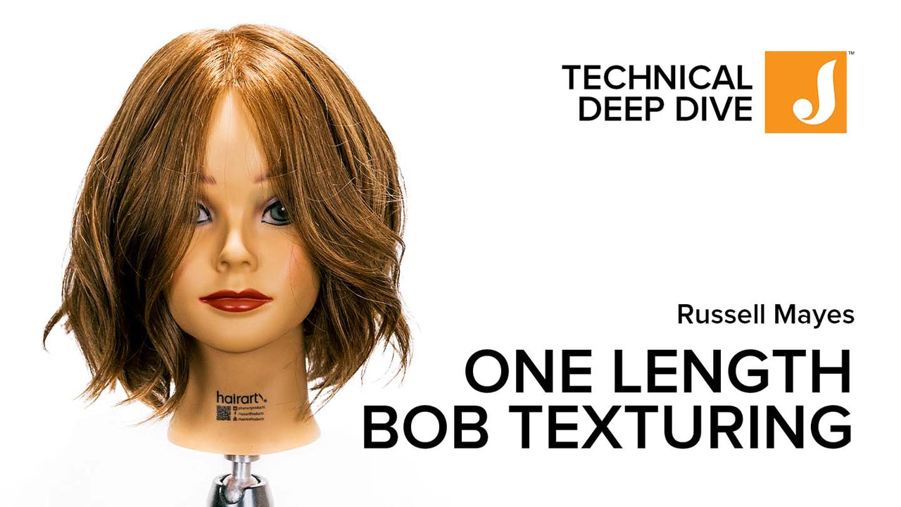 How to Texture a One Length Bob