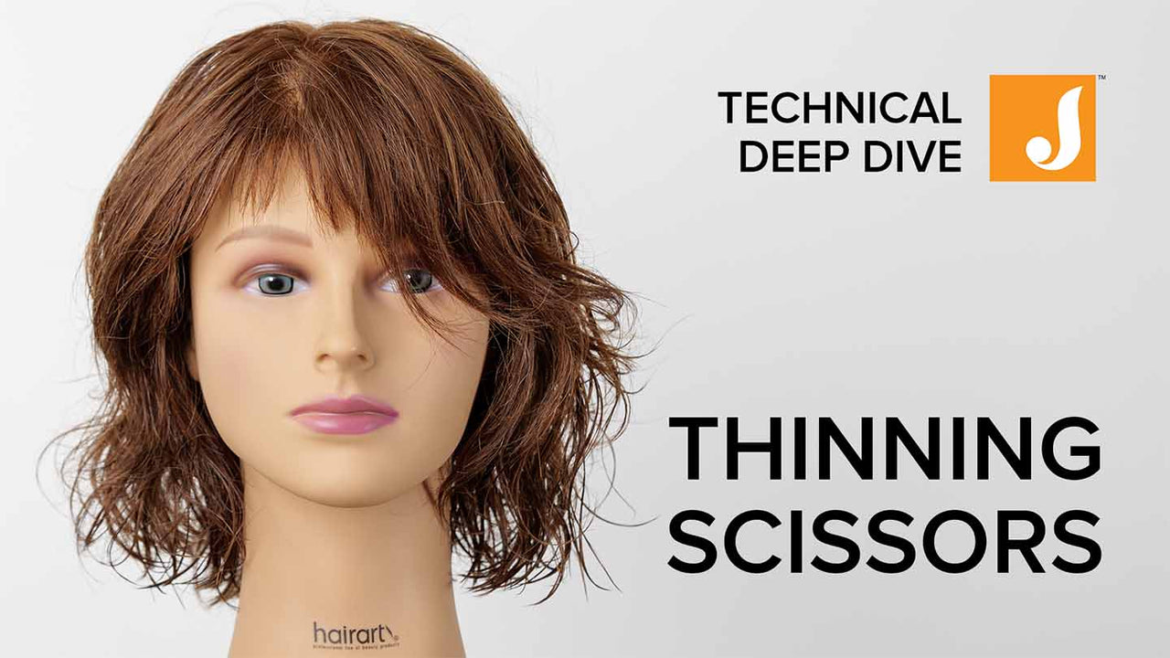 How to Thin Hair with Thinning Scissors
