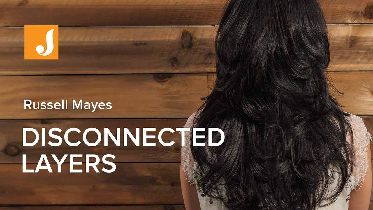 Long Disconnected Layers Razor Haircut