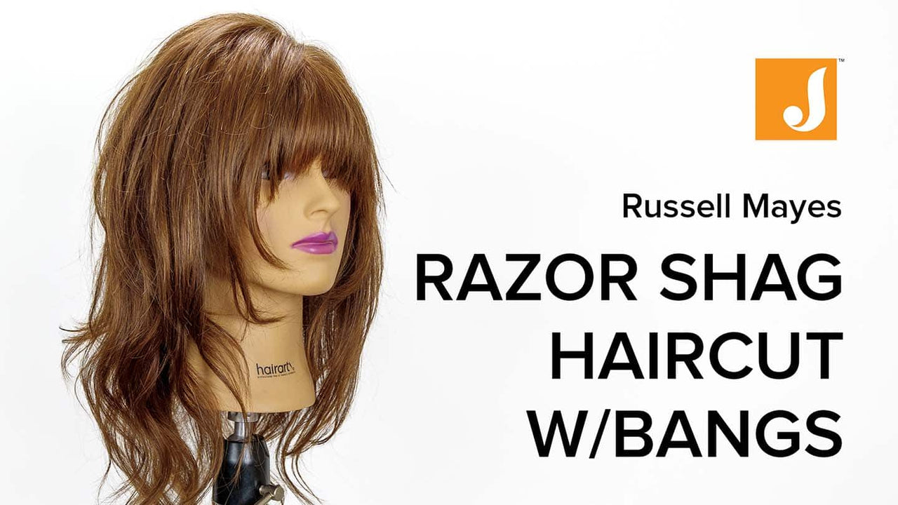 Razor Cut Shag Haircut