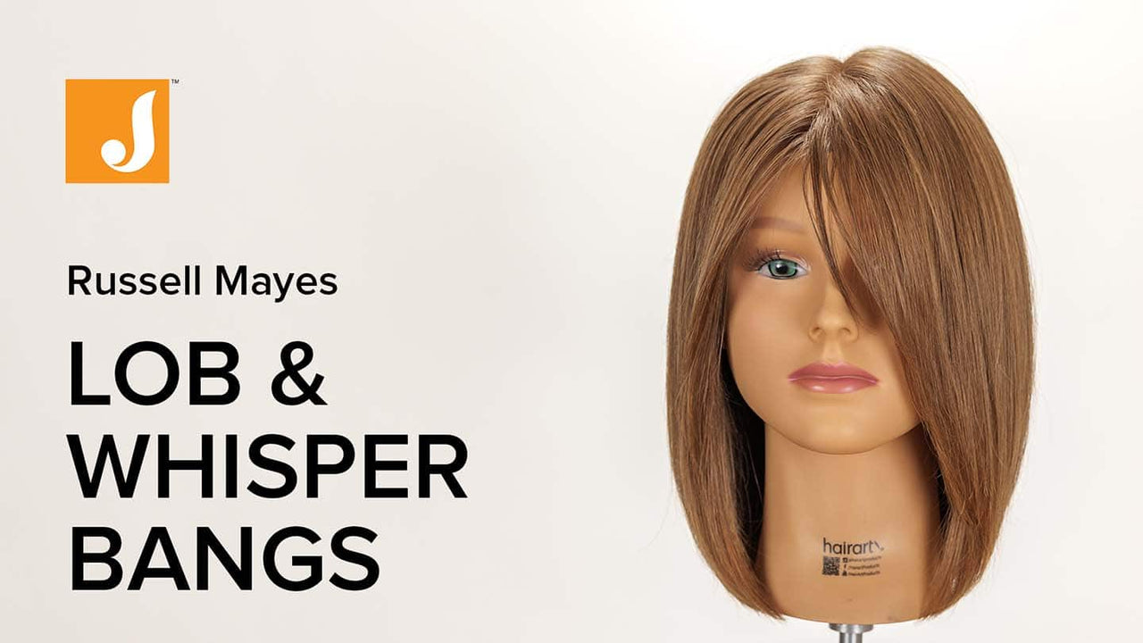 Wispy bangs Short Hair to Medium Lob Haircut