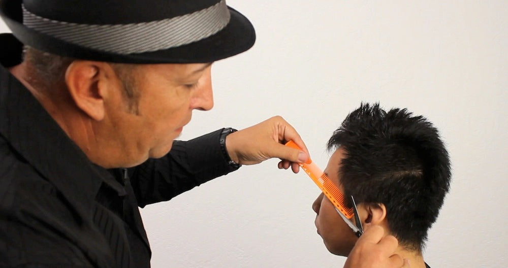 Men's Razor Haircut - Haircut Planning and Shear Over Comb Part 1