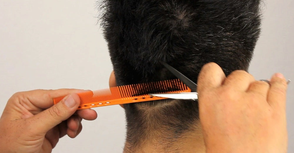 Men's Razor Haircut - Shear Over Comb and Hair Growth Patterns - Part 2