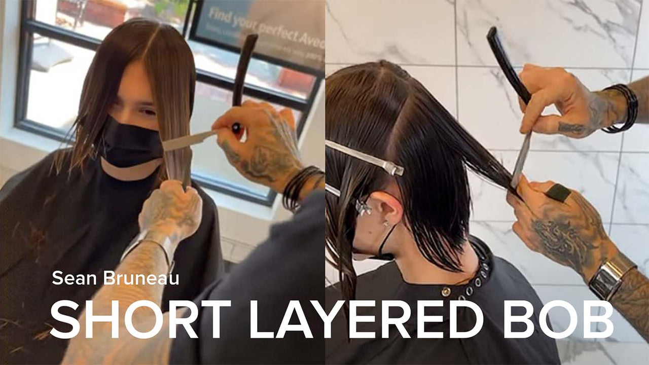 Short Layered Bob