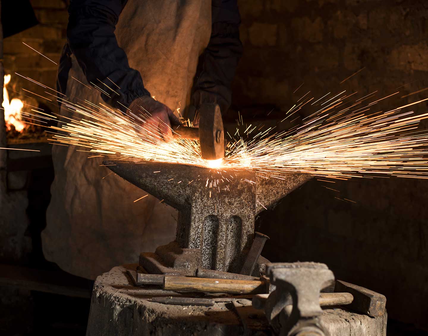 Seki Edge - About Us Block - From the Makers of Samurai Swords, Hitting Metal