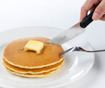 Seki Edge Butter Peeler and Knife SJ-K380 - cutting pancakes