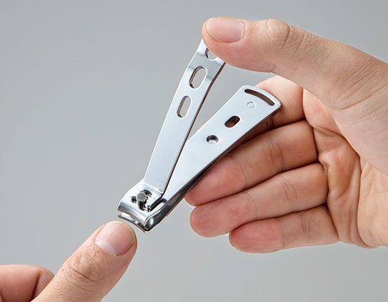 Seki Edge Nail Clippers Landing Page - Disinfectant Safe