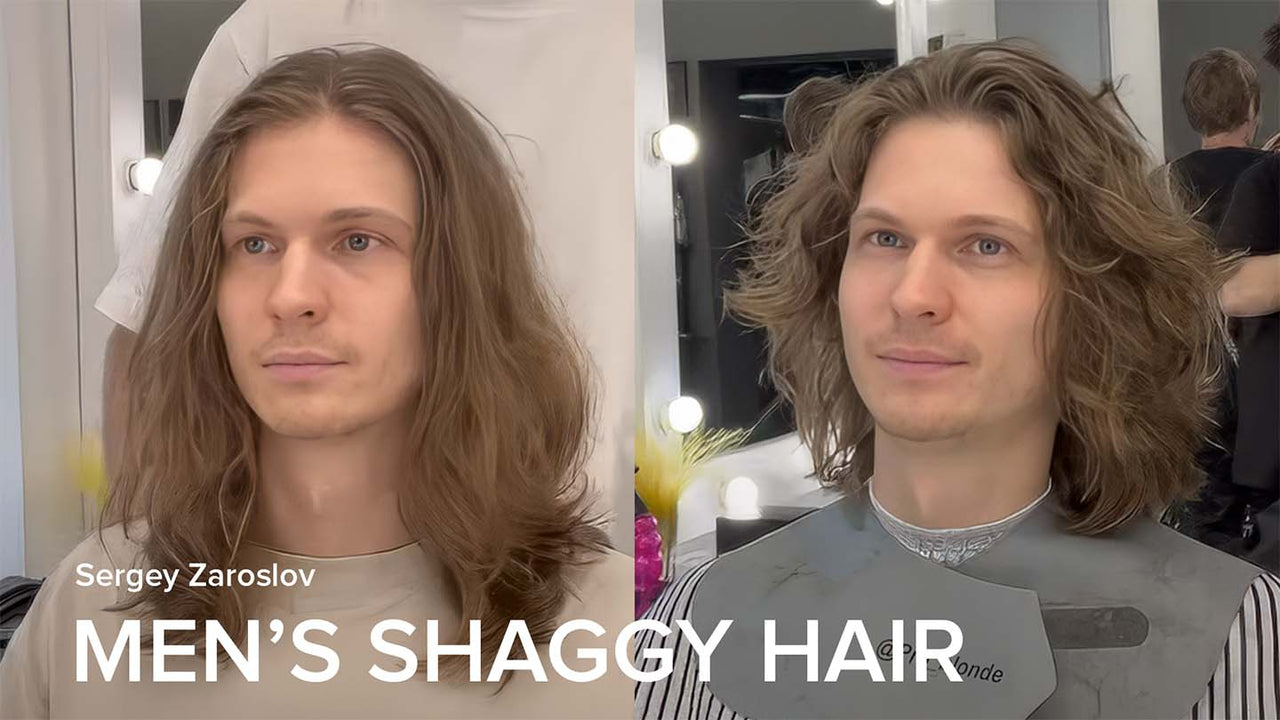 Mens Shaggy Hair