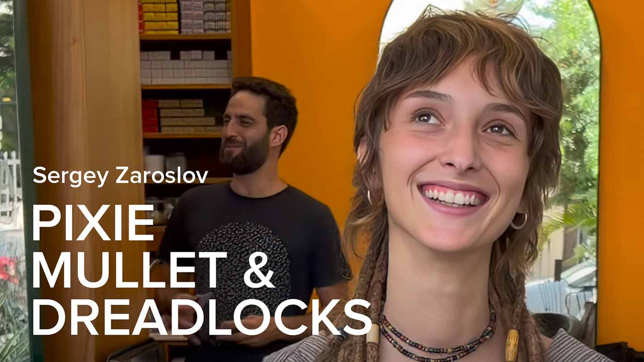 Short Pixie Mullet with Dreadlocks