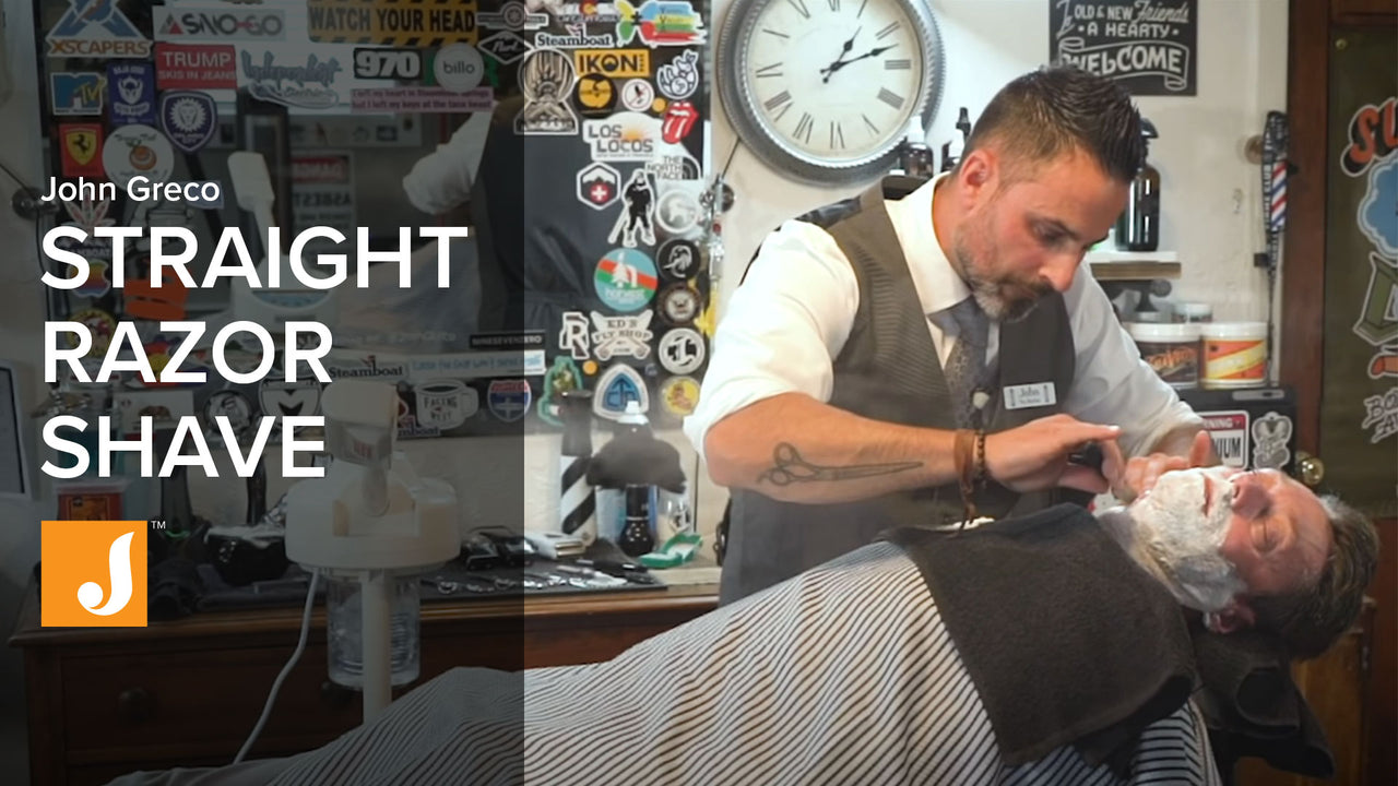 Straight Razor Shave - John Greco