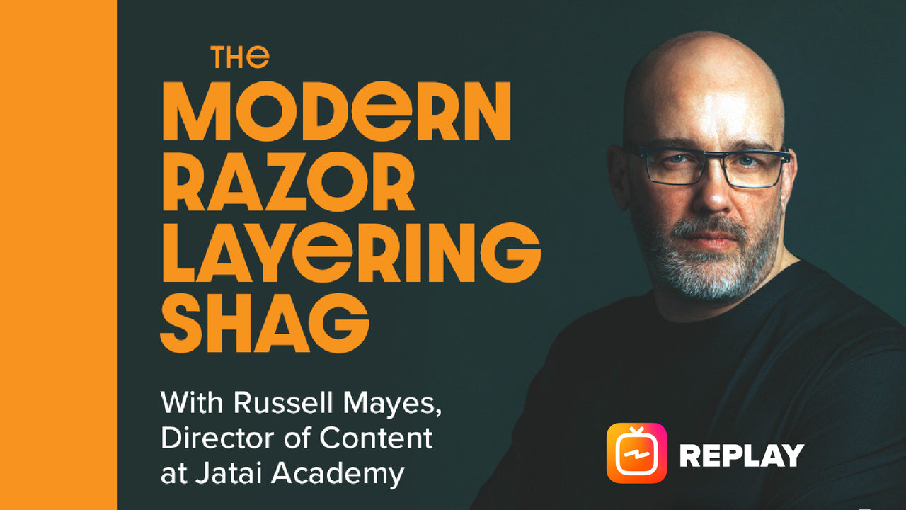 The Modern Razor Layering Shag - IGTV Replay