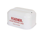 Wood-Look Feather Styling Razor Kit - Blade Disposal Case