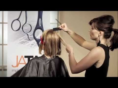 Creating the classic bob with the Feather Plier Razor