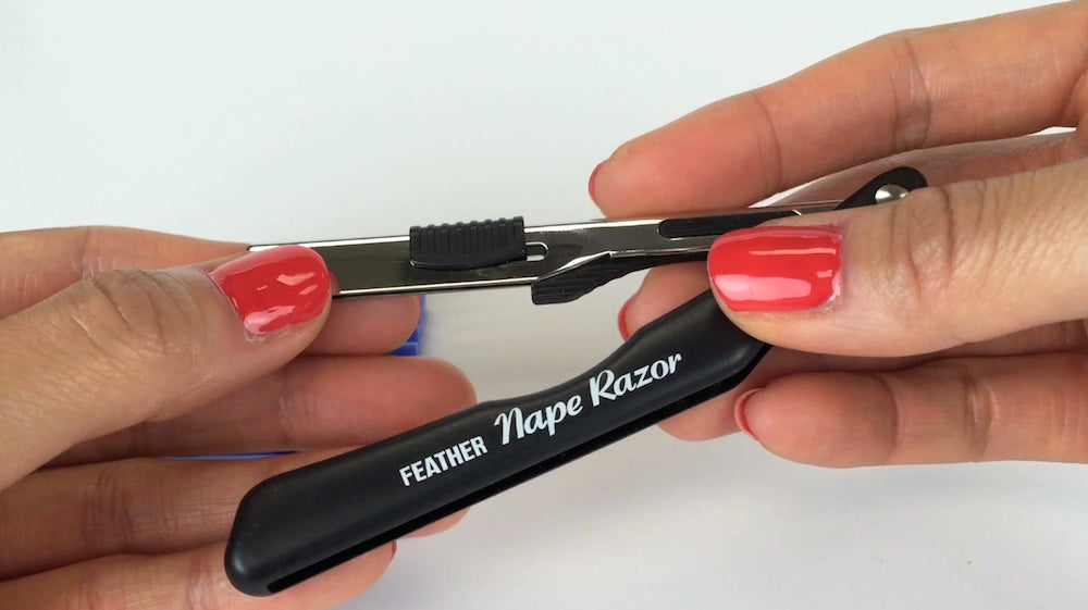 How to change Feather Nape and Body Razor Blades