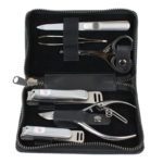 Seki Edge Craftsman Luxury 6 Piece Grooming Kit for Men SS-3103